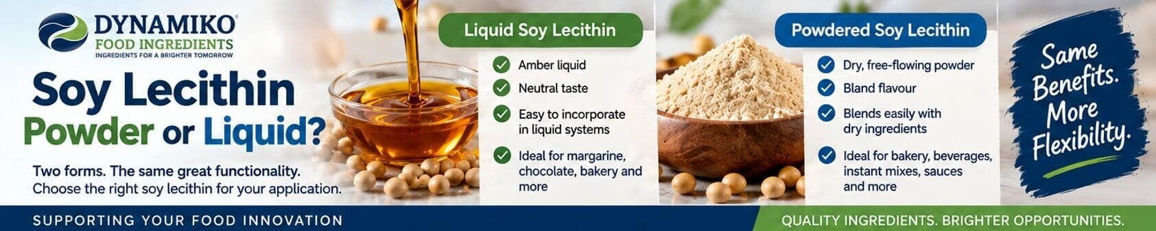 SOY LECITHIN - POWDER & LIQUID FORMS (2/3)